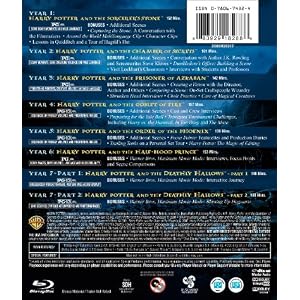 Harry Potter: The Complete 8 Film Collection on Blu-Ray