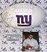 Eli Manning Autographed/Hand Signed New York Giants Logo Football
