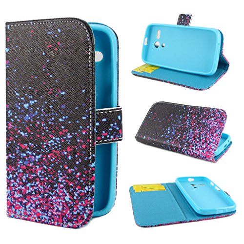 TUTUWEN Painting Art Design Wallet PU Leather Stand Flip Case Cover for Motorola Moto G