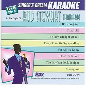 Rod Stewart Standards (KaraokeCDG)