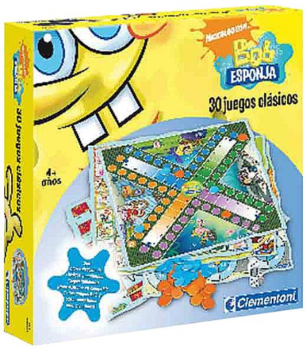 Imagen 1 de Clementoni - Juego 30 En 1 De Bob Esponja
