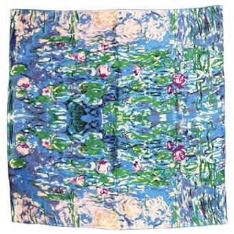 100% Luxurious Charmeuse Silk Claude Monet's 