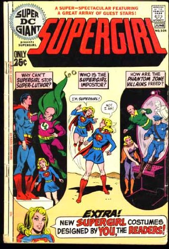  Super DC Giant "Supergirl" (Comic # S-24) June 1971