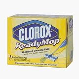 Tools & Hardware : Clorox ReadyMop Absorbent Cleaning Pads, 8 Pads