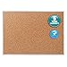 Quartet Cork Board, Bulletin Board, 4' x 3' Corkboard, Aluminum Frame (2304)