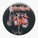 Judas Priest - Tied Hands & Bottom - AUTHENTIC 1980's RETRO VINTAGE 1.25" Button / Pin