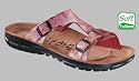 Alpro Slipper ''P 100'' aus Birko-Flor in letter mix rose mit schmalem Fussbett