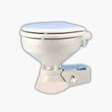 Jabsco Standard Height Quiet Flush Electric Toilet - Seawater