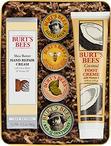 Burts Bees Classics Gift Set, 6 Products in Giftable Tin