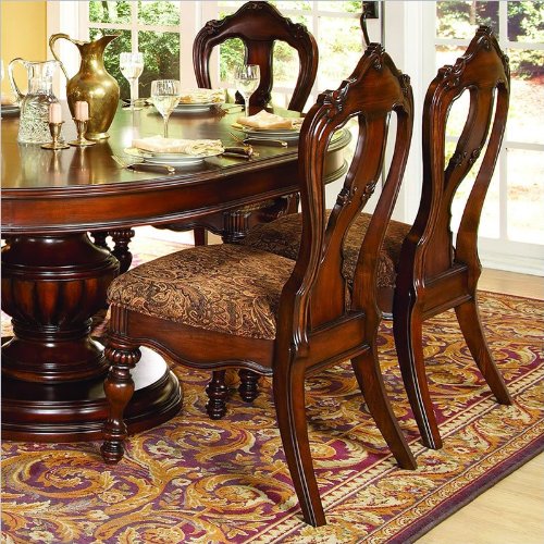 Homelegance Prenzo Side Chair Brown Finish