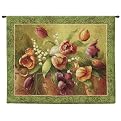Terrace Tulips Wall Tapestry