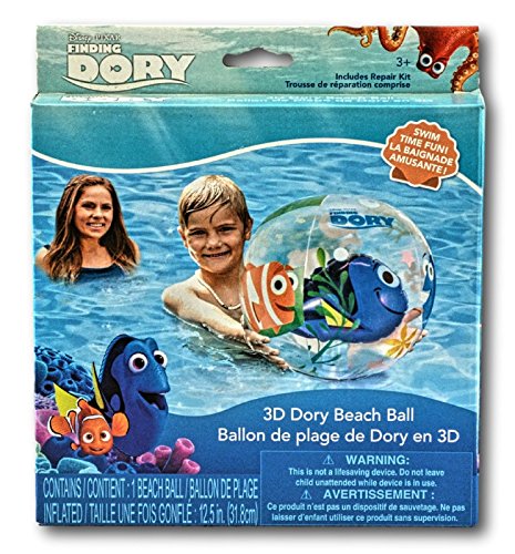 Disney Pixar Finding Dory Inflatable 3D Beach Ball - Dory