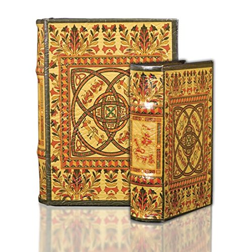Hypnotizing Elegants - Medieval Celtic Knot Pattern Secret Book Box Set with Irish Design