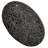 K-Pro Natural Lava / Pumice Stone for Foot Care - Alternative Way to Remove Dry Skin (Black)
