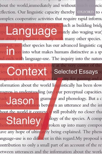 Language in Context: Selected Essays