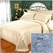 Kingston CHENILLE Bedspread TWIN - BLUE