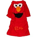 Silver Buffalo Sesame Street ST0222 Elmo Fleece Kid Throw Blanket with Sleeves, 54-Inch by 42-Inch