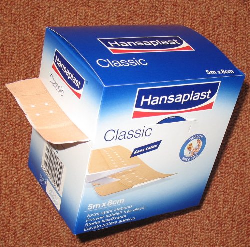 Hansaplast Classic 5m x 6cm, 1 St
