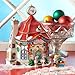 Department 56 North Pole Village Star Brite Ornaments Lit House, 7 inch