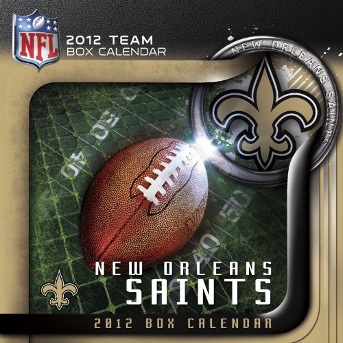 2012 NEW ORLEANS SAINTS BOX CALENDAR