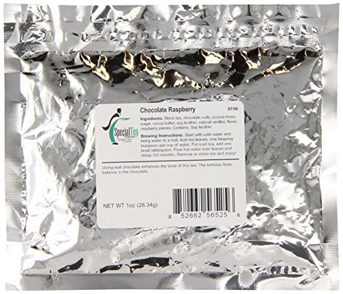 Special Tea Company Chocolate Raspberry, 1-Ounce Loose Black Tea Sample Pack