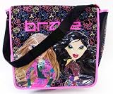 Bratz Black Flower Messenger Bag