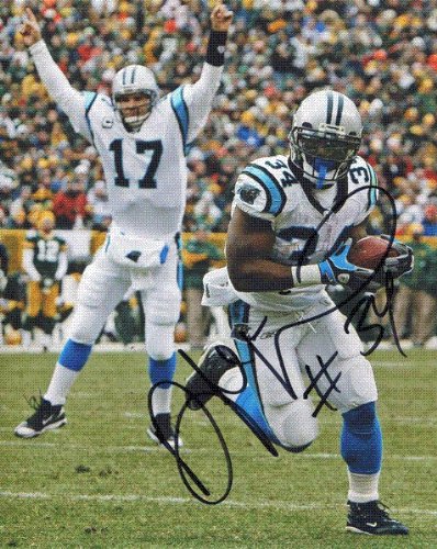 DeAngelo Williams Autographed/Hand Signed Carolina Panthers Football 8x10 Photo