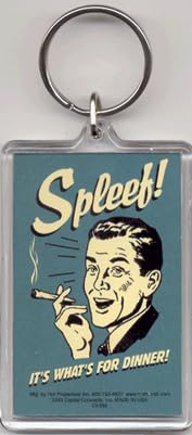 Retro Spoofs - Spleef - Acrylic Keychain