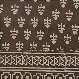 ShalinCraft Home Furnishing Cotton Flat Bed Sheets India Block Print Twin Size