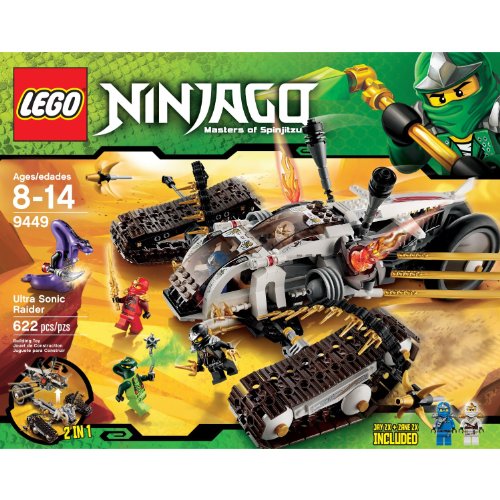 LEGO Ninjago Ultra Sonic Raider Set 9449 (Manufacturer recommended age: 6 - 14 years)