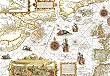1592 Map Wooden Jigsaw Puzzle