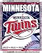 Minnesota Twins - MLB 48x 60 Triple Woven Jacquard Throw - 48x60
