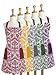 DII Chef Style Cotton Apron Adjustable Straps and Large Pocket, Wine
