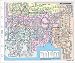 日本能率協会(Bindex) ミニ6穴サイズリフィル P522 東京・大阪周辺鉄道路線図 P522