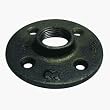 B K Mueller 521-608BG Black Floor Flange