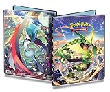 Ultra-Pro Pokemon Card Binder featuring Mega Rayquaza and Gallade from XY Roaring Skies (9-Pocket Album/Portfolio Holds 90-180 Cards)