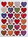 Jazzstick 240 Colorful Valentine Heart Decorative Sticker 10 sheets (VST01A06)