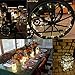 CMYK® 3 Pack Led Copper Wire Lights, 15 Micro Starry LEDs Super Bright Warm White Color Wire Rope Lights, 2 x CR2032 Batteries Included on 6.56 Ft/2M Long (Warm White)