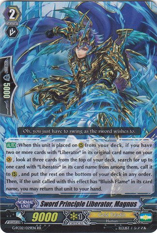 Cardfight!! Vanguard TCG - Sword Principle Liberator, Magnus (G-FC02/029EN) - Fighter's Collection 2015 Winter