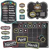 Creative Teaching Press Chalk It Up! Calendar Set Bulletin Board (4728)