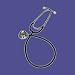 Dual Head Stethoscope, Chrome, 30", Black, Sold as 1 each