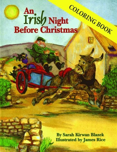 Irish Night Before Christmas Coloring Book, An (The Night Before Christmas Series)