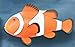 Battery Operated Clownfish Swimming Water Toy