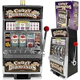 Trademark Global Crazy Diamonds Slot Machine Bank