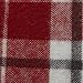 Amazon Brand – Pinzon Lightweight Cotton Flannel Duvet Cover - Full/Queen, Bordeaux Plaid