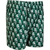 Michigan State Spartans NCAA Mens Pattern 2 Boxer Shorts