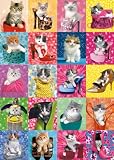Jumbo Puzzle - Keith Kimberlin Collection - Cats & Kitch (1000 pieces)