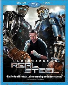 Cover Image for 'Real Steel (Two-Disc Blu-ray/DVD Combo)'
