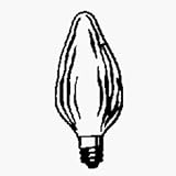 Tools & Hardware : GE Lamps 48394 15-Watt Crystal Clear Flame Tip Auradescent F10 2CD, 2-Pack
