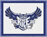 Rice Univ Throw - 70 x 54 Blanket/Throw - Rice Owls